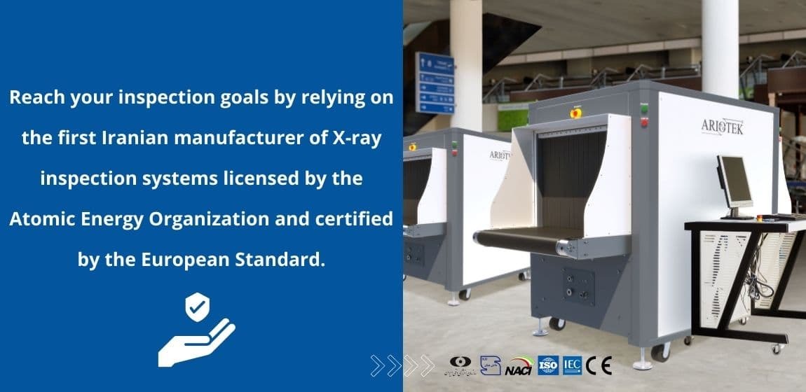  first Iranian manufacturer of X-ray inspection systems