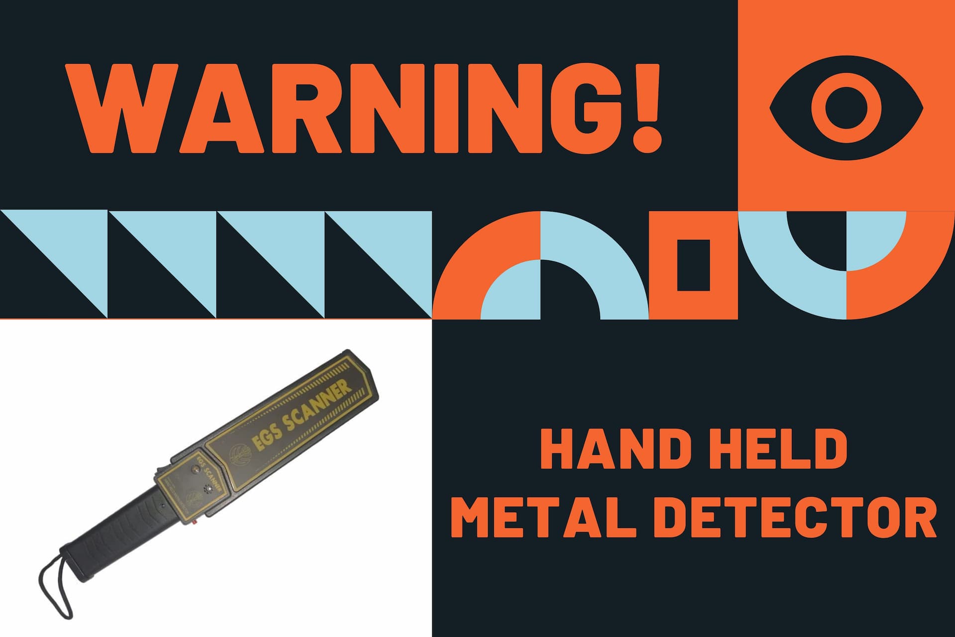 hand held metal detector